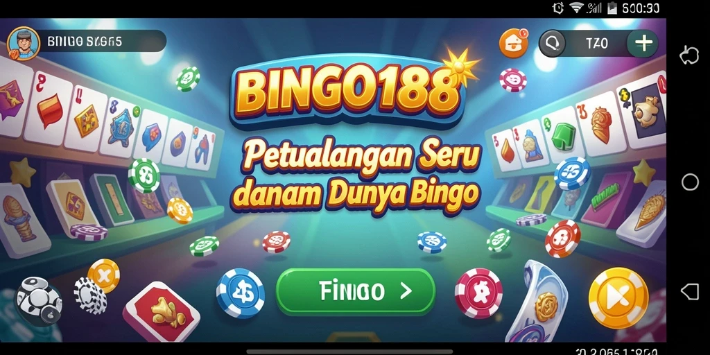 Tangkapan layar gameplay BINGO188 dengan pemandangan petualangan yang menarik.
