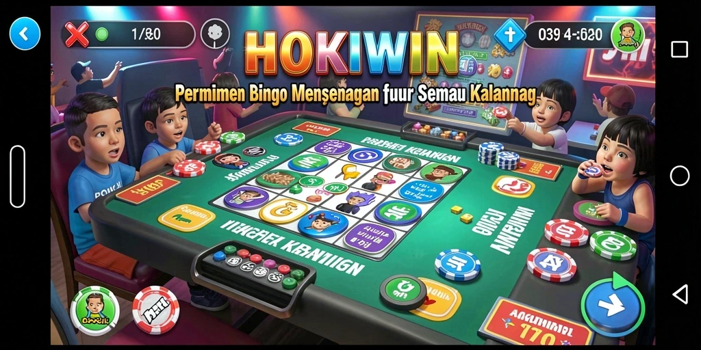 Tampilan gameplay HOKIWIN yang menarik dan interaktif.