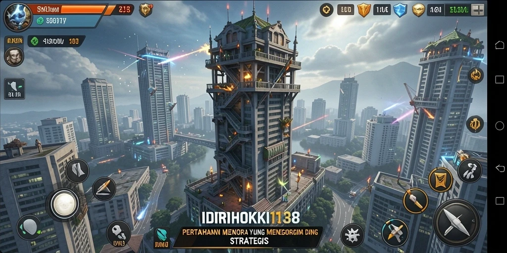 Tampilan aksi menara defensif di IDRHOKI138 yang menegangkan.