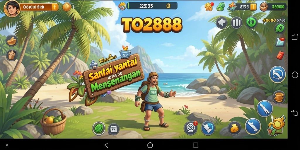 Screenshot TO288 menampilkan gameplay menyenangkan dan penuh warna.