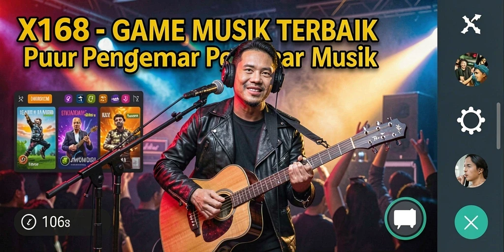 Tampilan gameplay X168 yang menarik dan penuh warna.